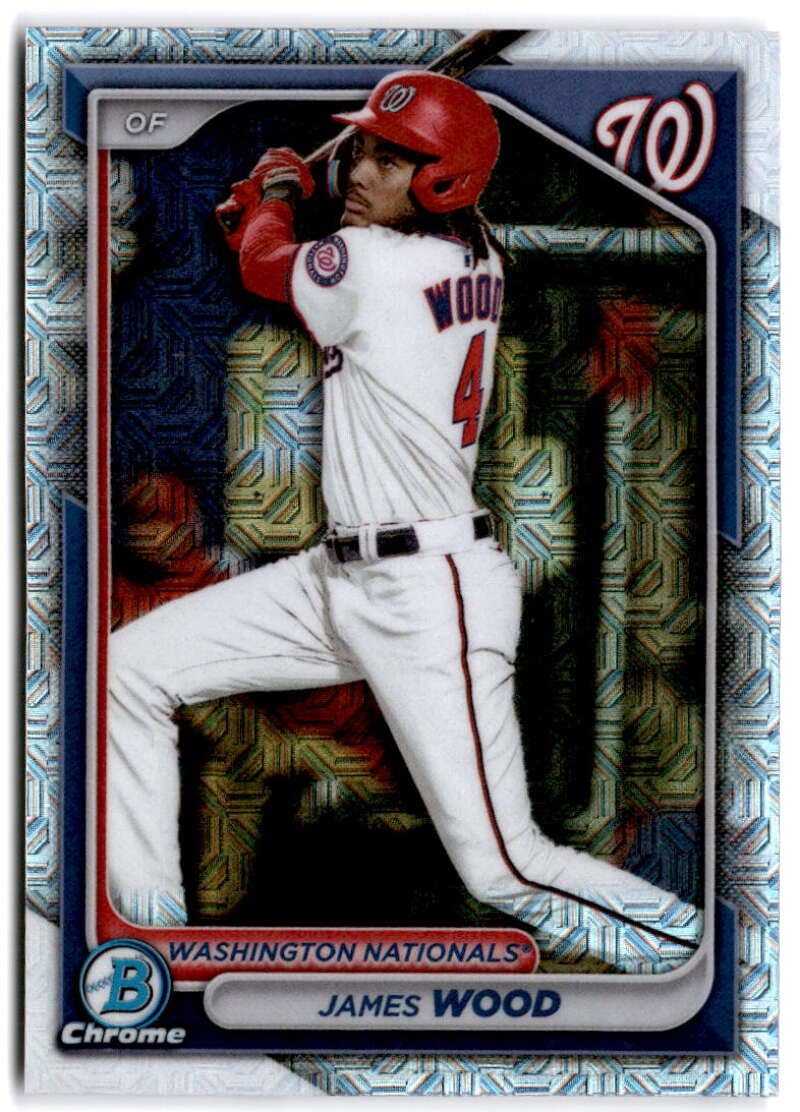 2024 Bowman Chrome Mega Box Mojo Prospects Refractor Baseball Trading Card R5258