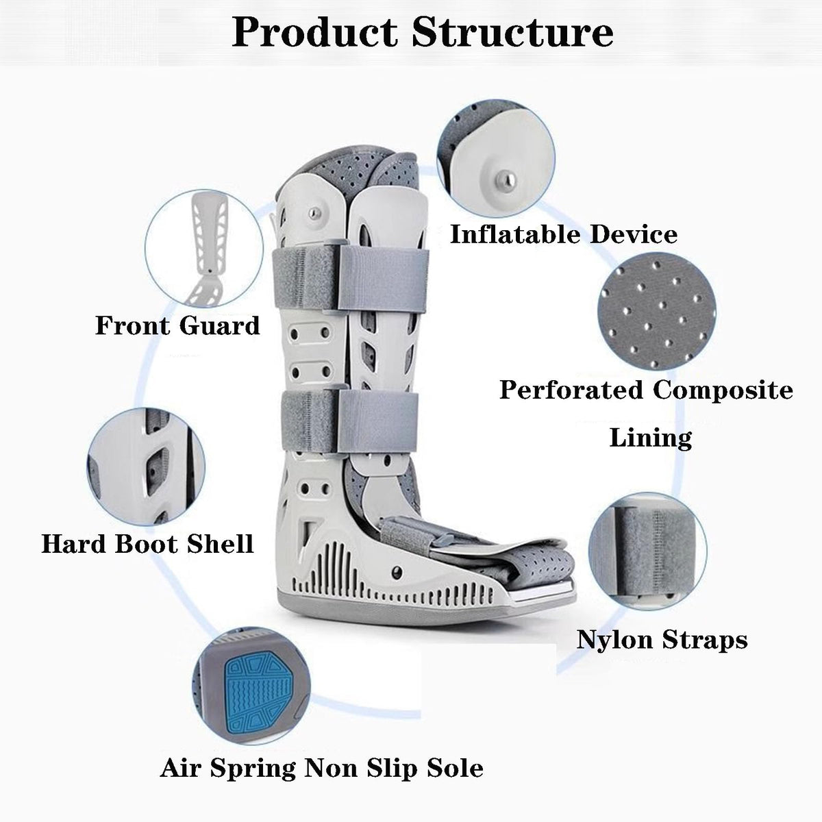 Inflatable Walking Boot V6004