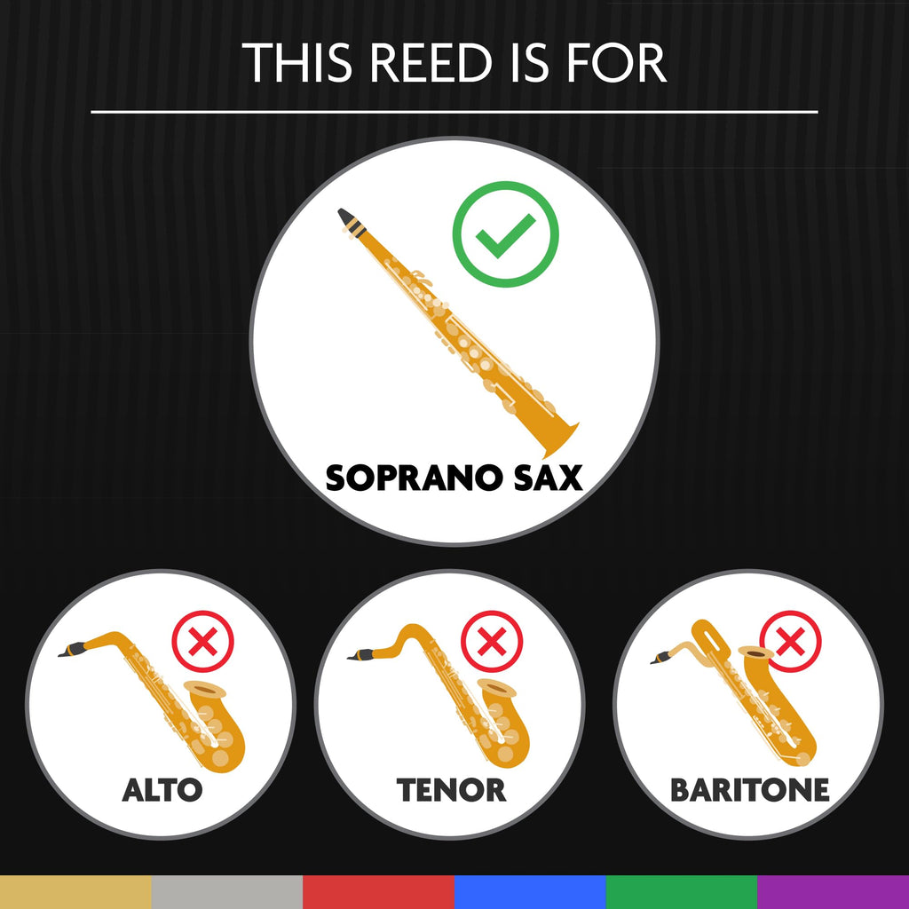 Soprano Saxophone Reed Strength 2.50 N5072