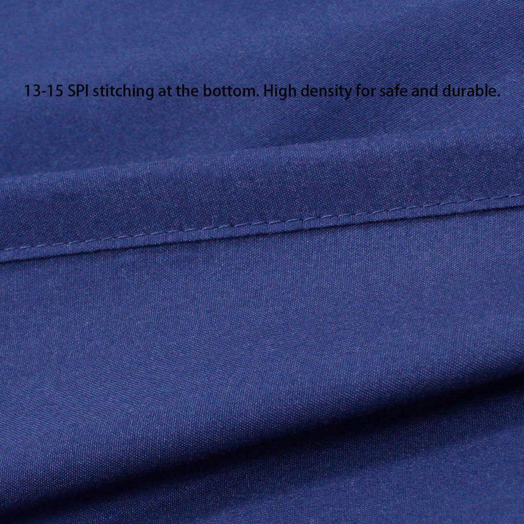 3-Pack Fitted Crib Sheets Set, 9" Deep Microfiber, Navy Blue Charcoal Gray M6234