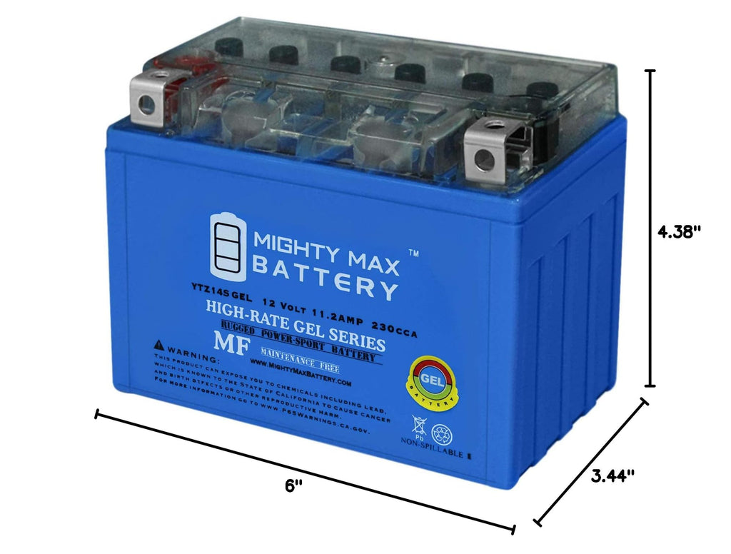 12v 11.2AH 230CCA GEL Battery I81158