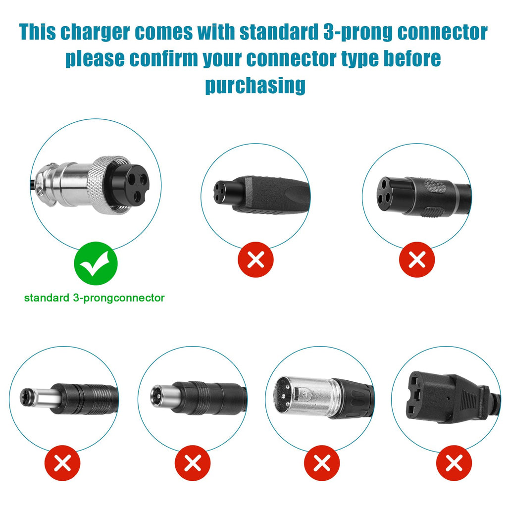 24V 2A Electric Bike Scooter Battery Charger D250353