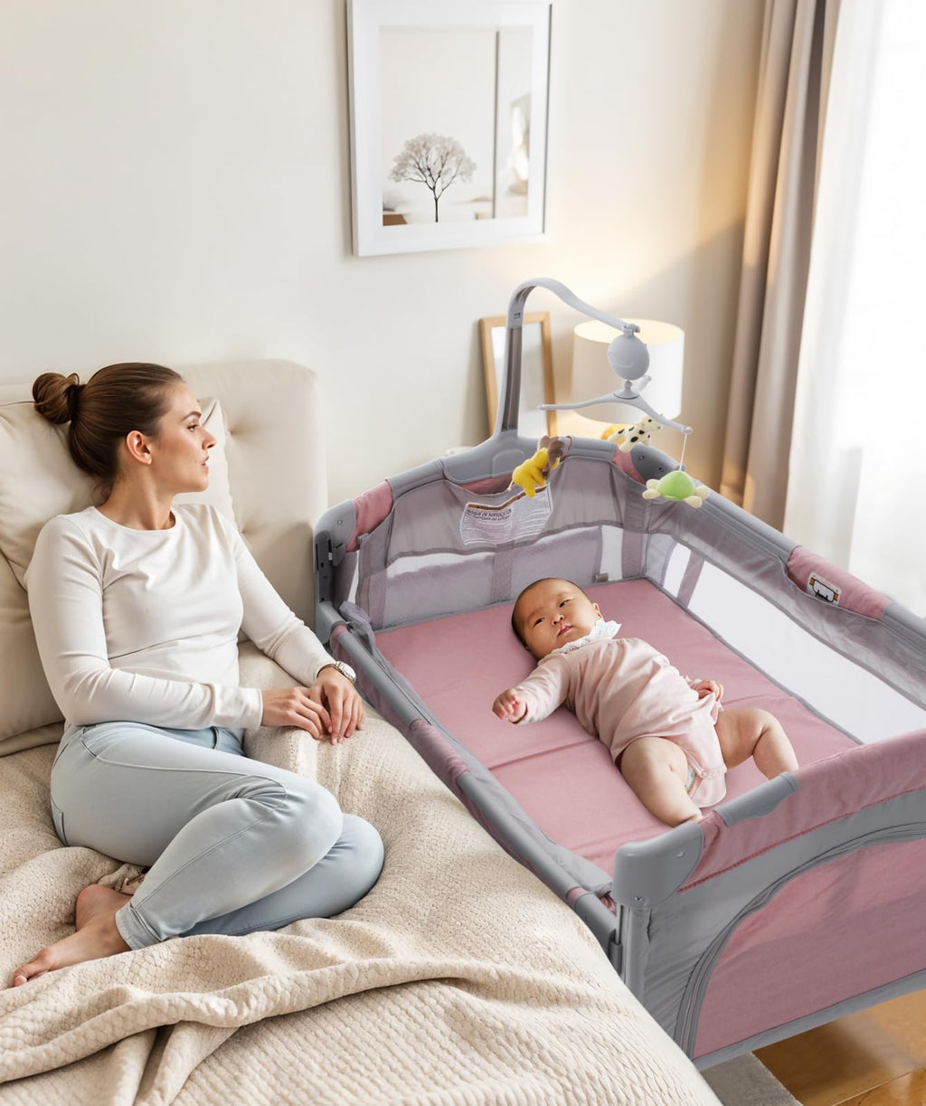 5 in 1 Baby Crib Bassinet Pack and Play G916