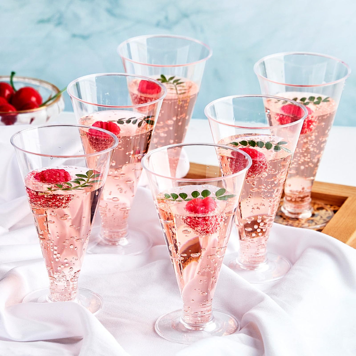 40 PCS 6 oz Plastic Martini Glasses X487178