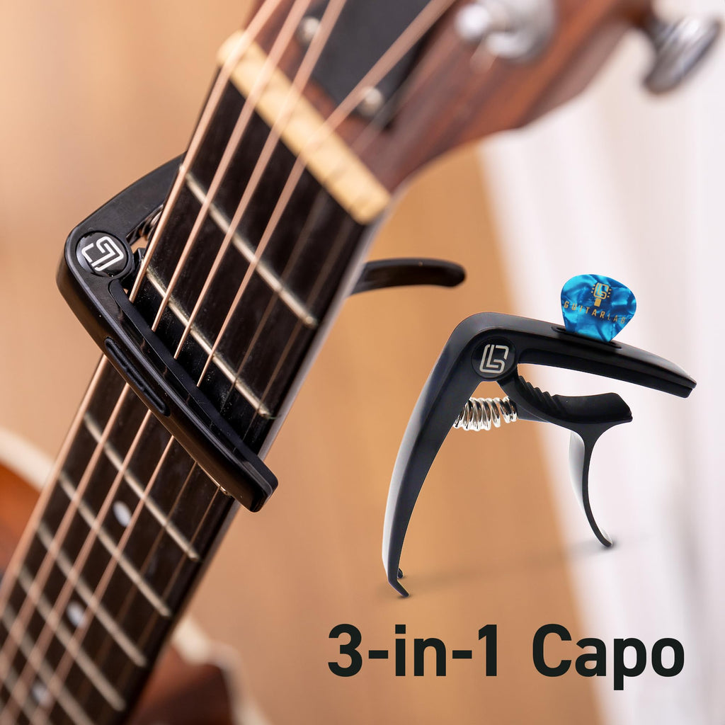 Guitar Accessories Kit - Strap, Capo, Tuner & Picks Z265