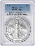 2026 American Silver Eagle Dollar D9206