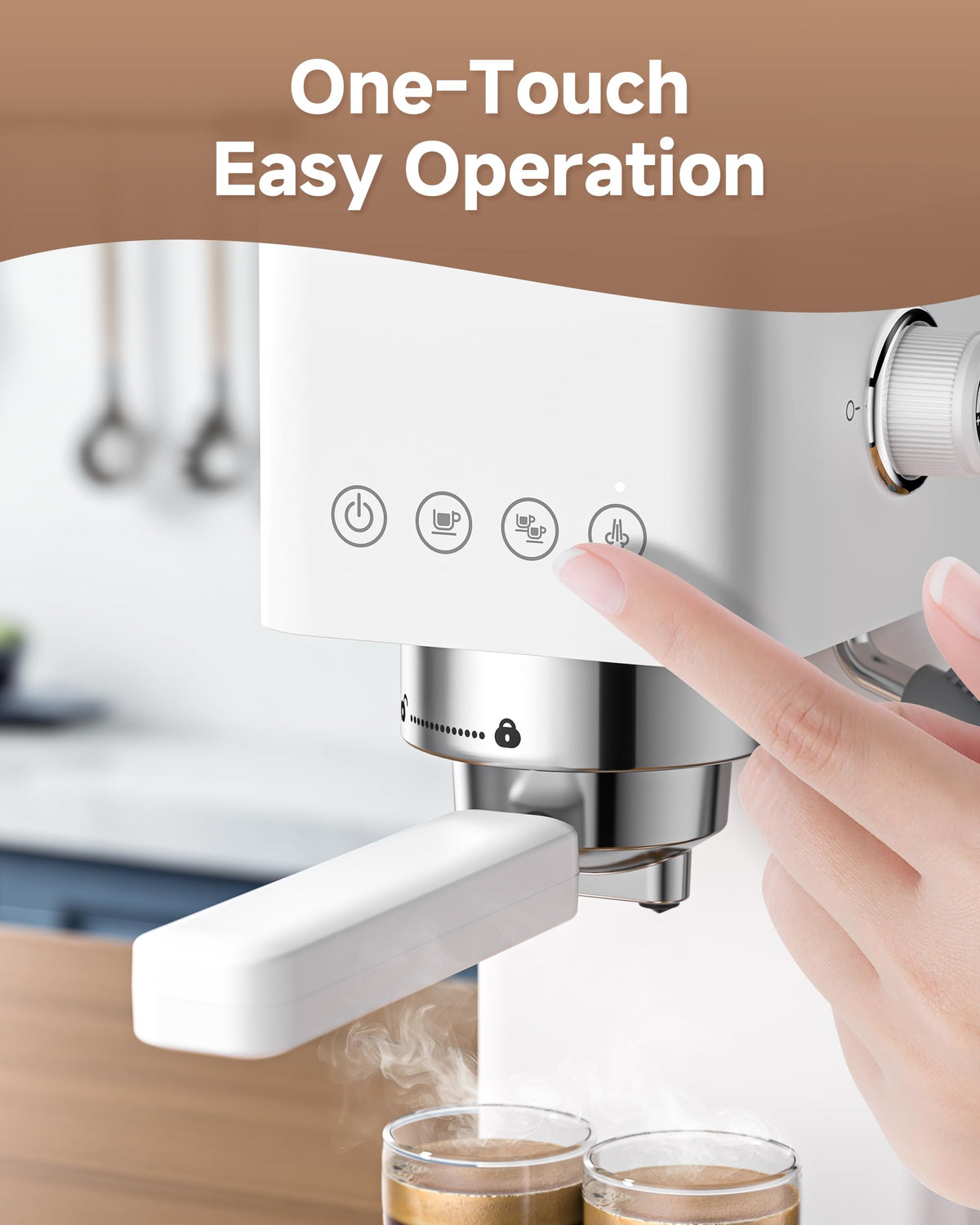 Compact 20 Bar Espresso Machine A5034