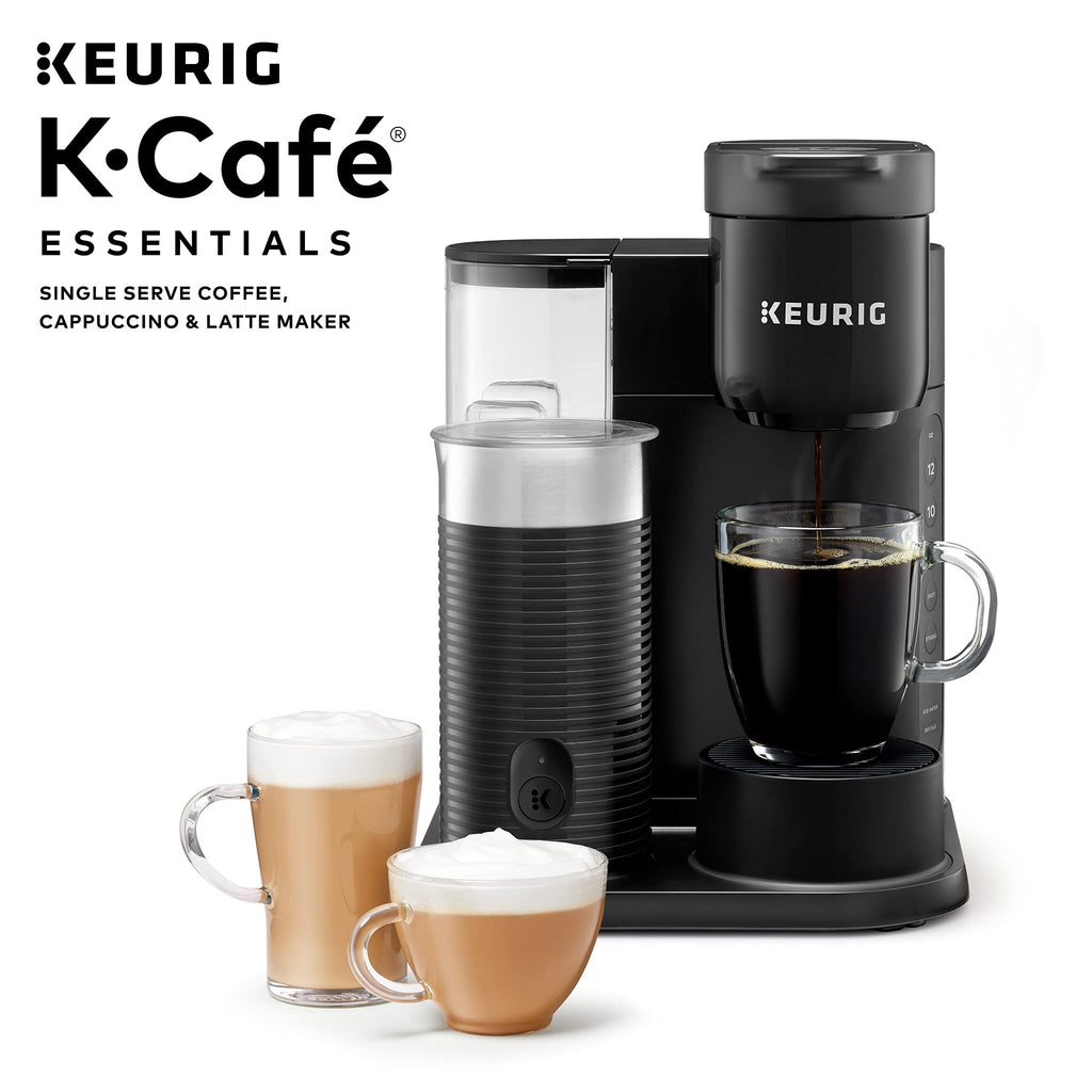 Single Serve Coffee, Latte and Cappuccino Maker, Black Q3410