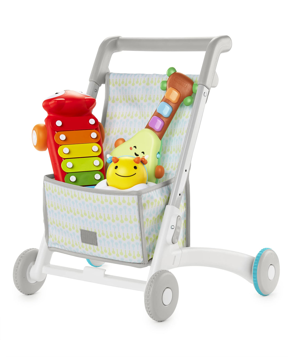 4-in-1 Sit to Stand Baby Walker with 40+ Activities Y1489