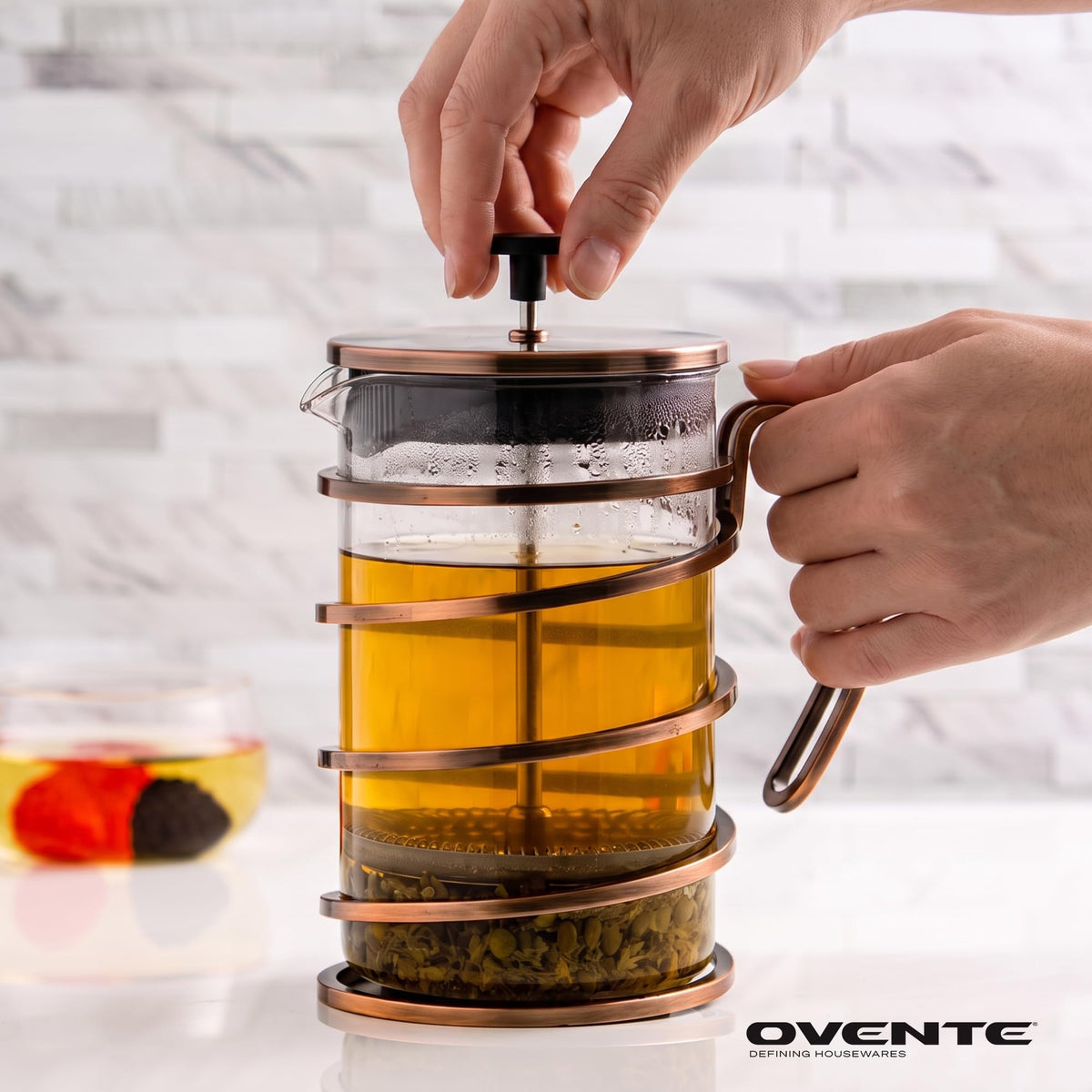 French Press Coffee Maker 27oz with 4 Filters S3157