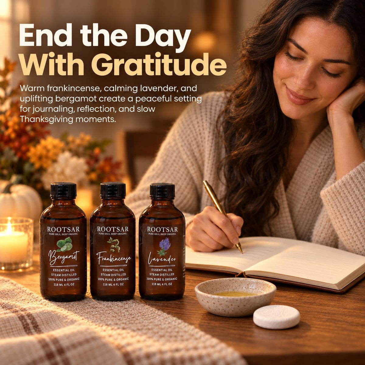 3 Pack Essential Oils 4 Fl Oz Y22474