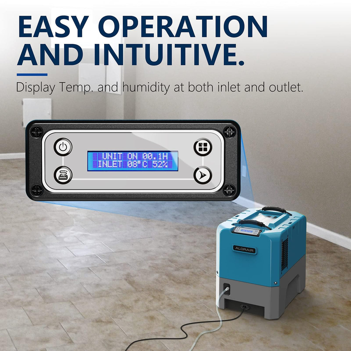 180 PPD Commercial & Industrial Dehumidifier with Pump T978
