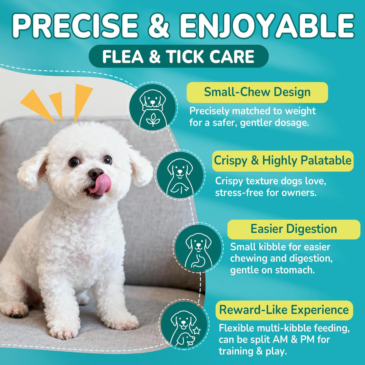 Flea and Tick Prevention for Dogs E4471