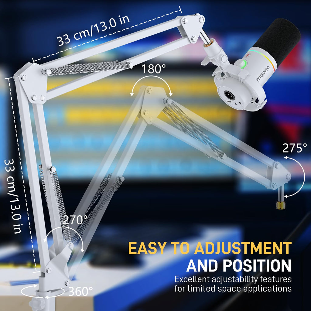 Wireless Condenser Microphone with Boom Arm A1264