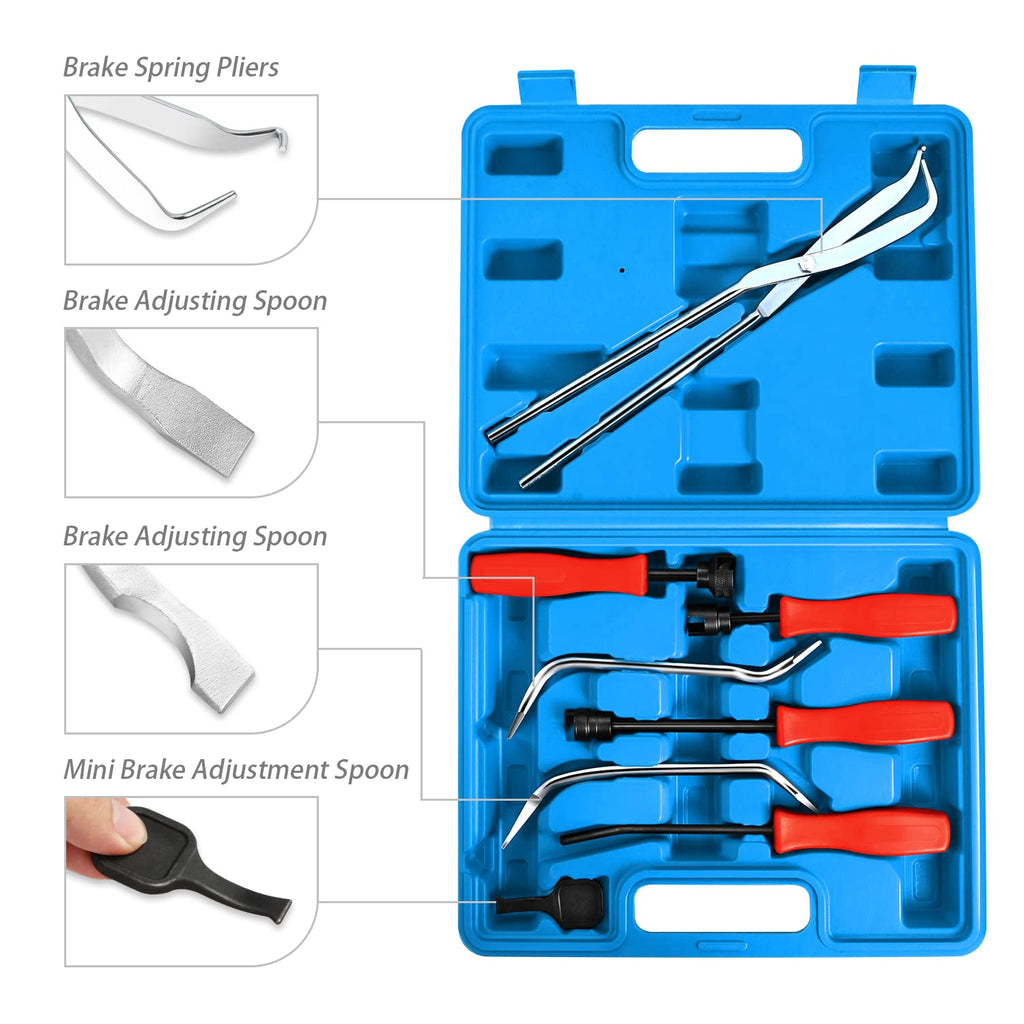 8 Pcs Brake Service Kit with Carrying Case P677204