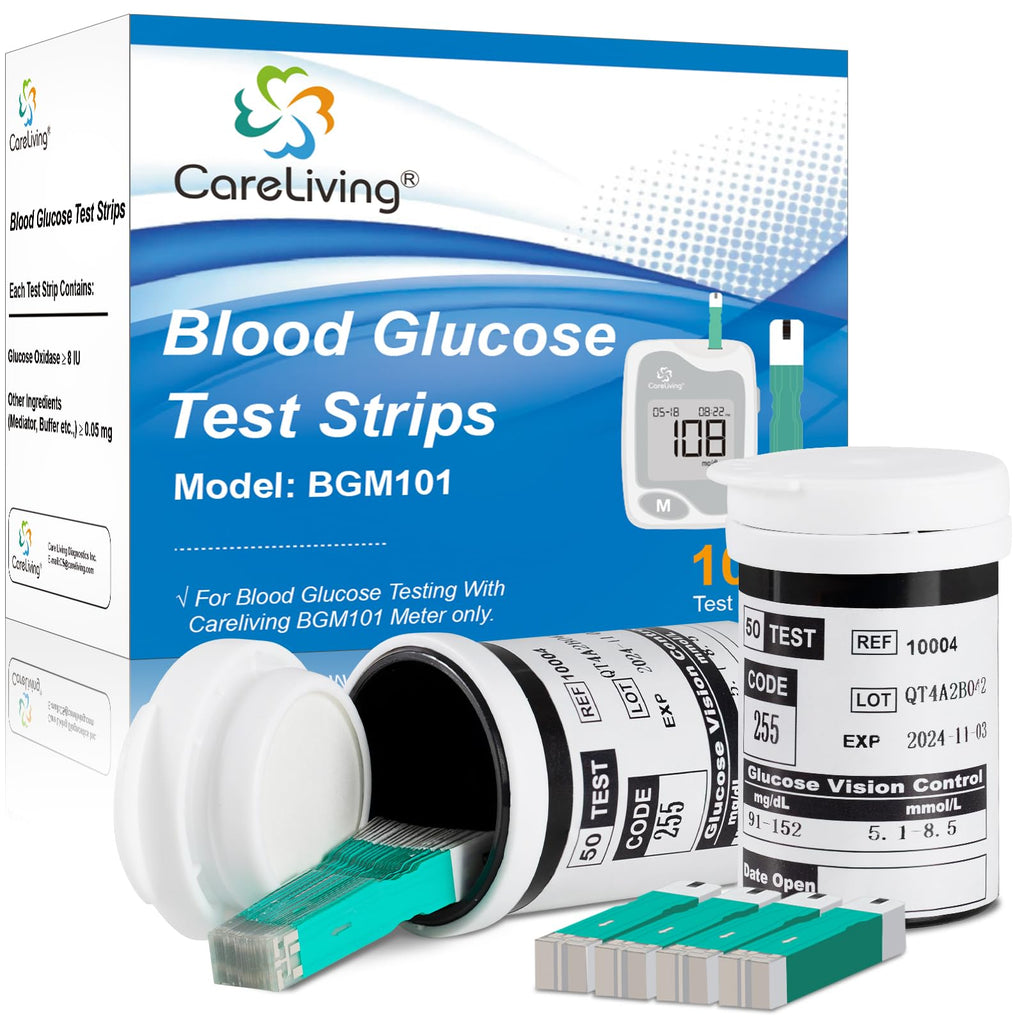 Blood Glucose Test Strips 100 Count D976322
