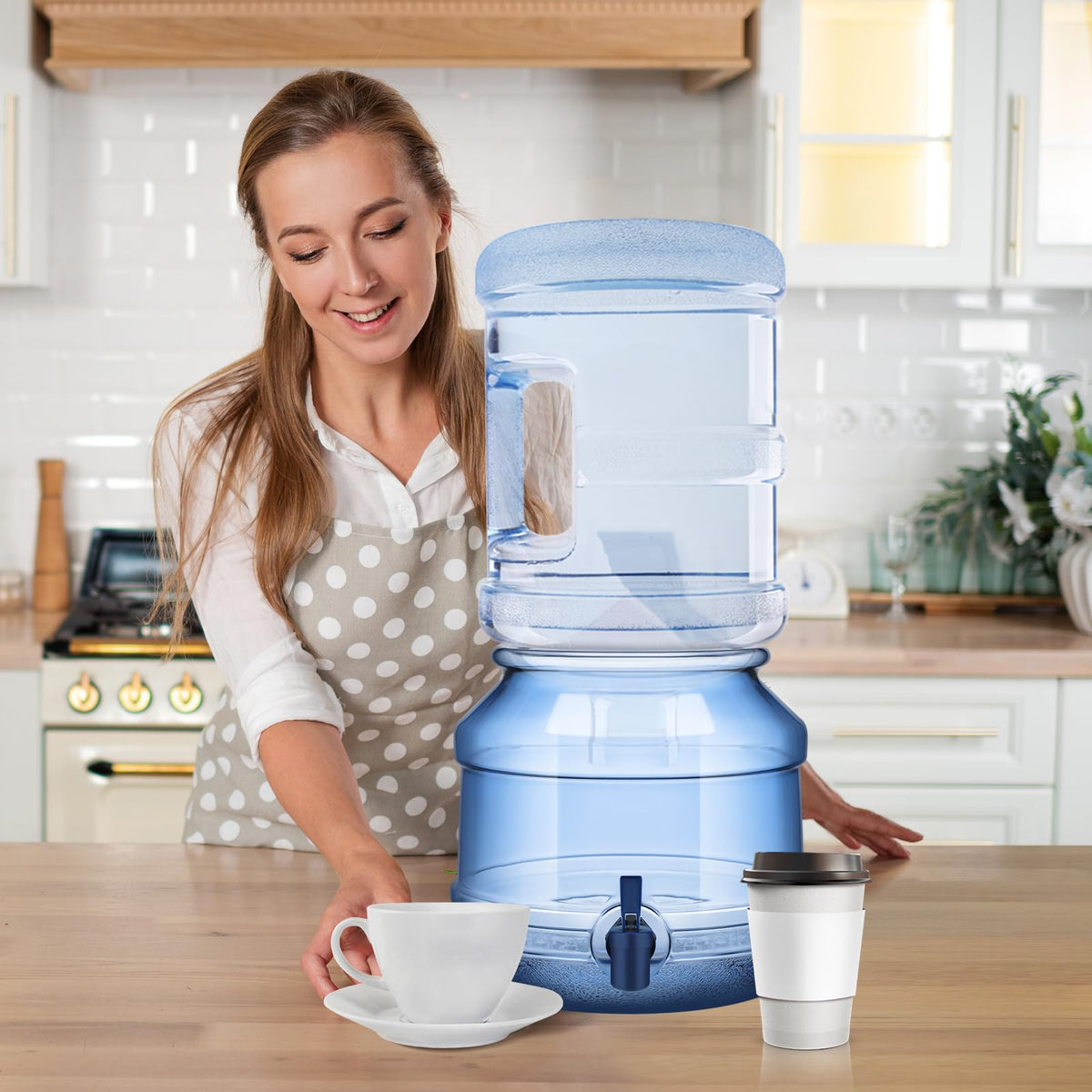 5 Gallon Water Jug Dispenser Base with Spout C69555