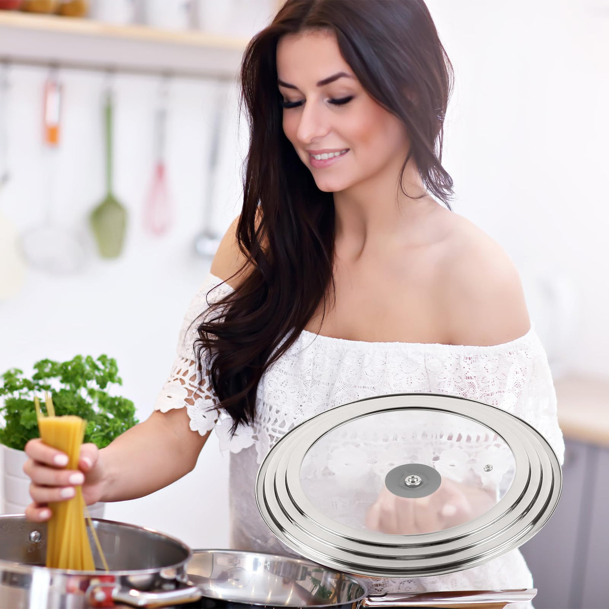 Universal Pan Lid for 11, 12 & 13 Inch Cookware L3752