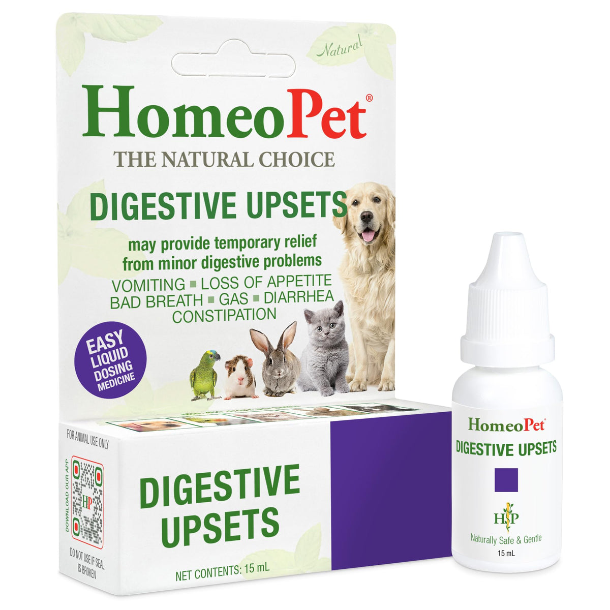 15 Milliliters Digestive Upsets for Dogs, Cats, and Small Pets Q743876