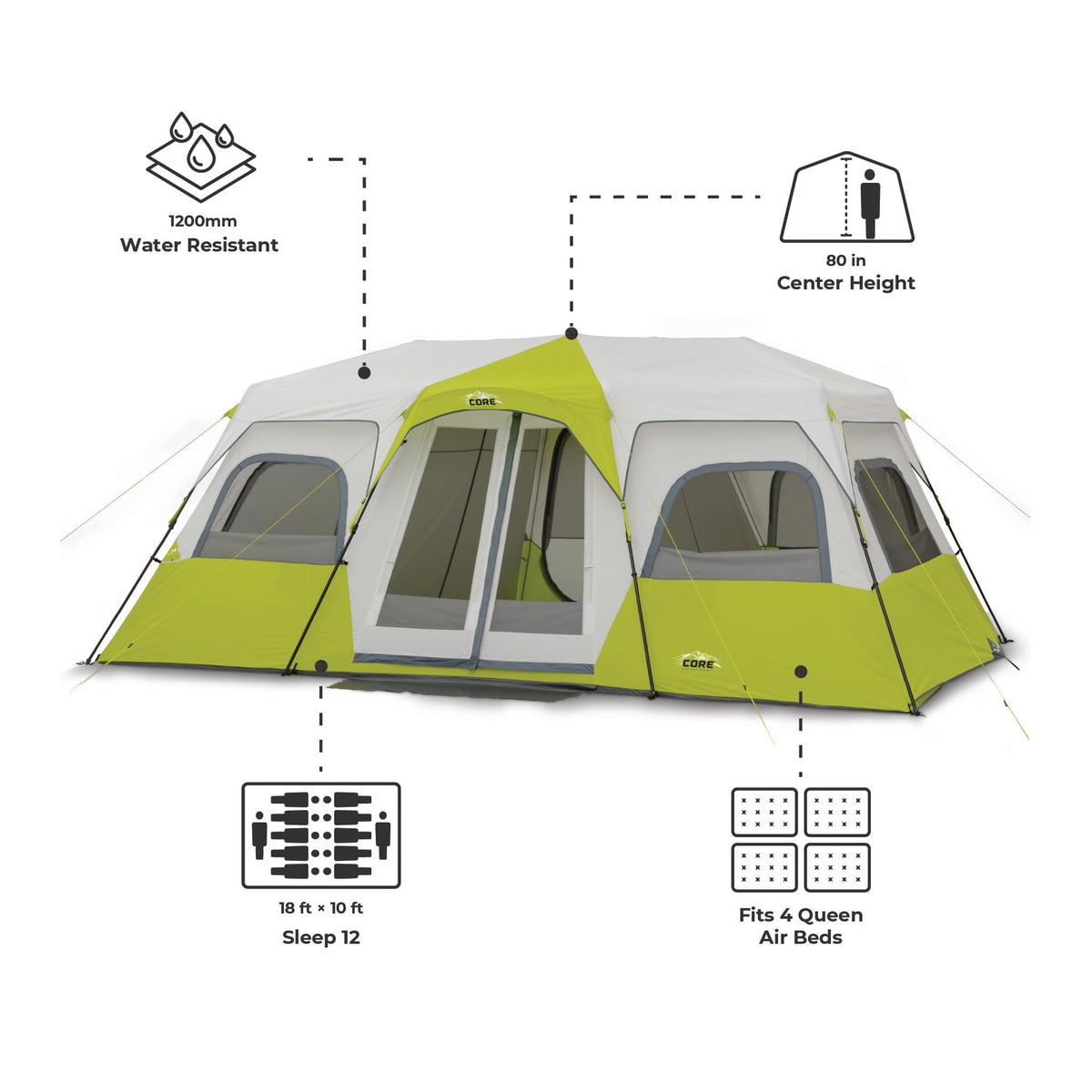 Instant Cabin Tents L408