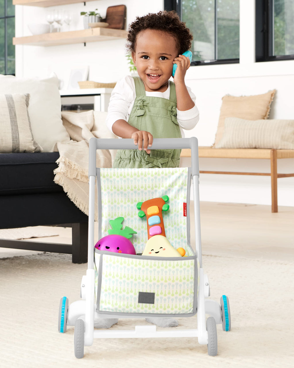 4-in-1 Sit to Stand Baby Walker with 40+ Activities Y1489