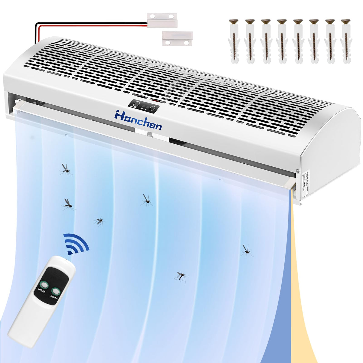 36 Inch 2 Speeds Air Curtain J353