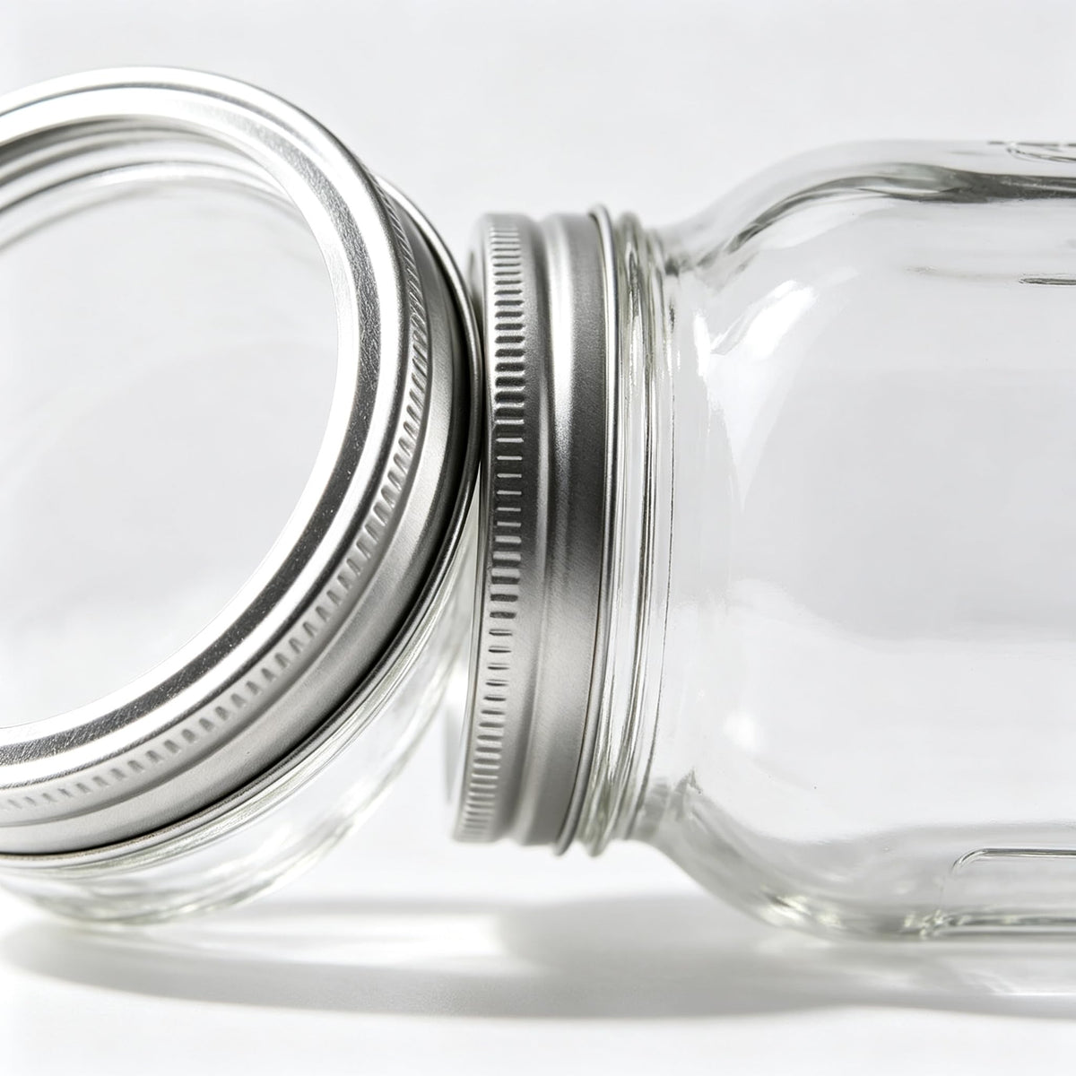 16Oz Regular Mouth Jars with Lids & Bands 12 Pack S4737
