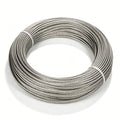 T316 Stainless Steel Wire Rope 1/8" 100 ft E211071