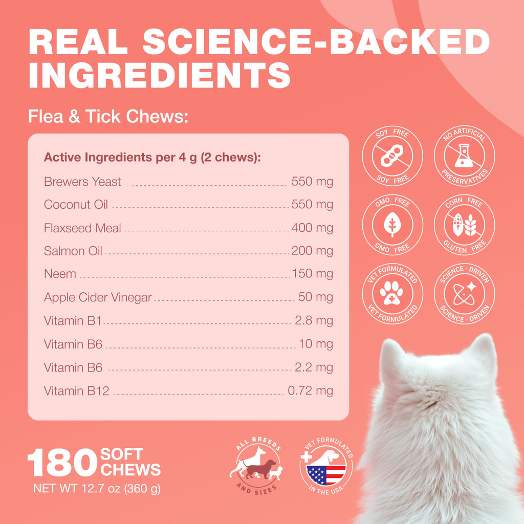 Dog Flea & Tick Chews Z7886