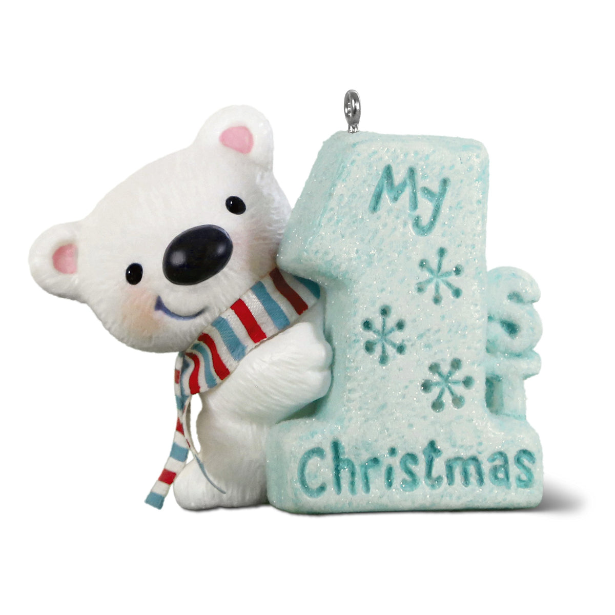 My 1st Christmas Polar Bear Ornament F457194