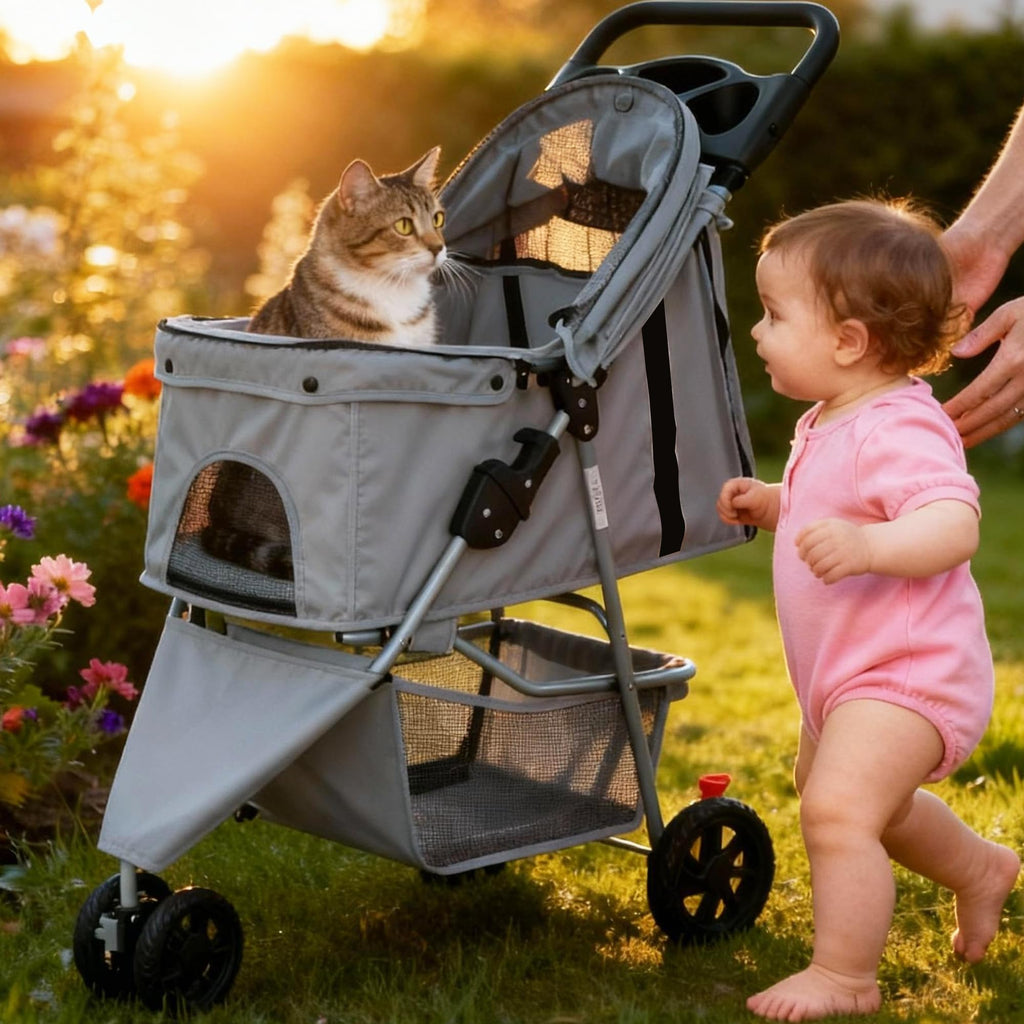 3 Wheels Pet Stroller S421
