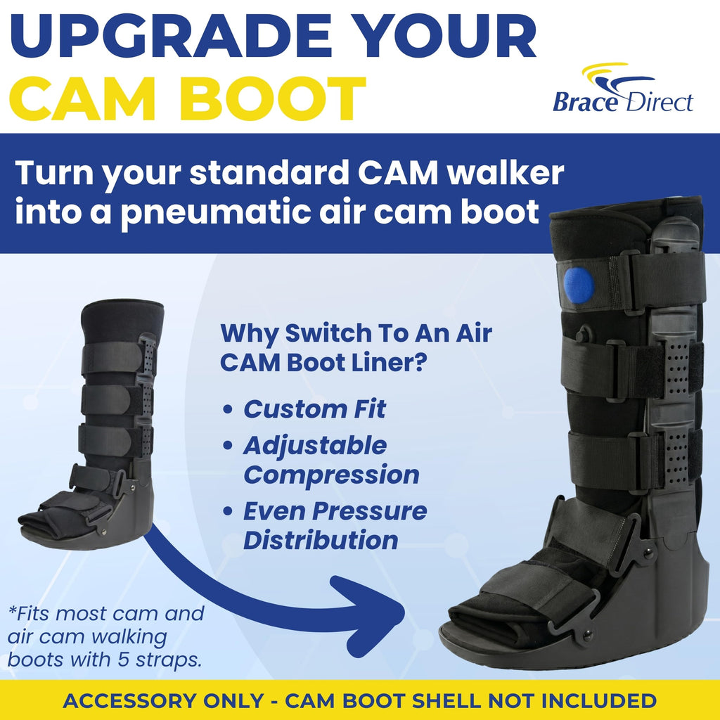 Tall Walking Boot Replacement Liner with Air Pump Bladder K6660