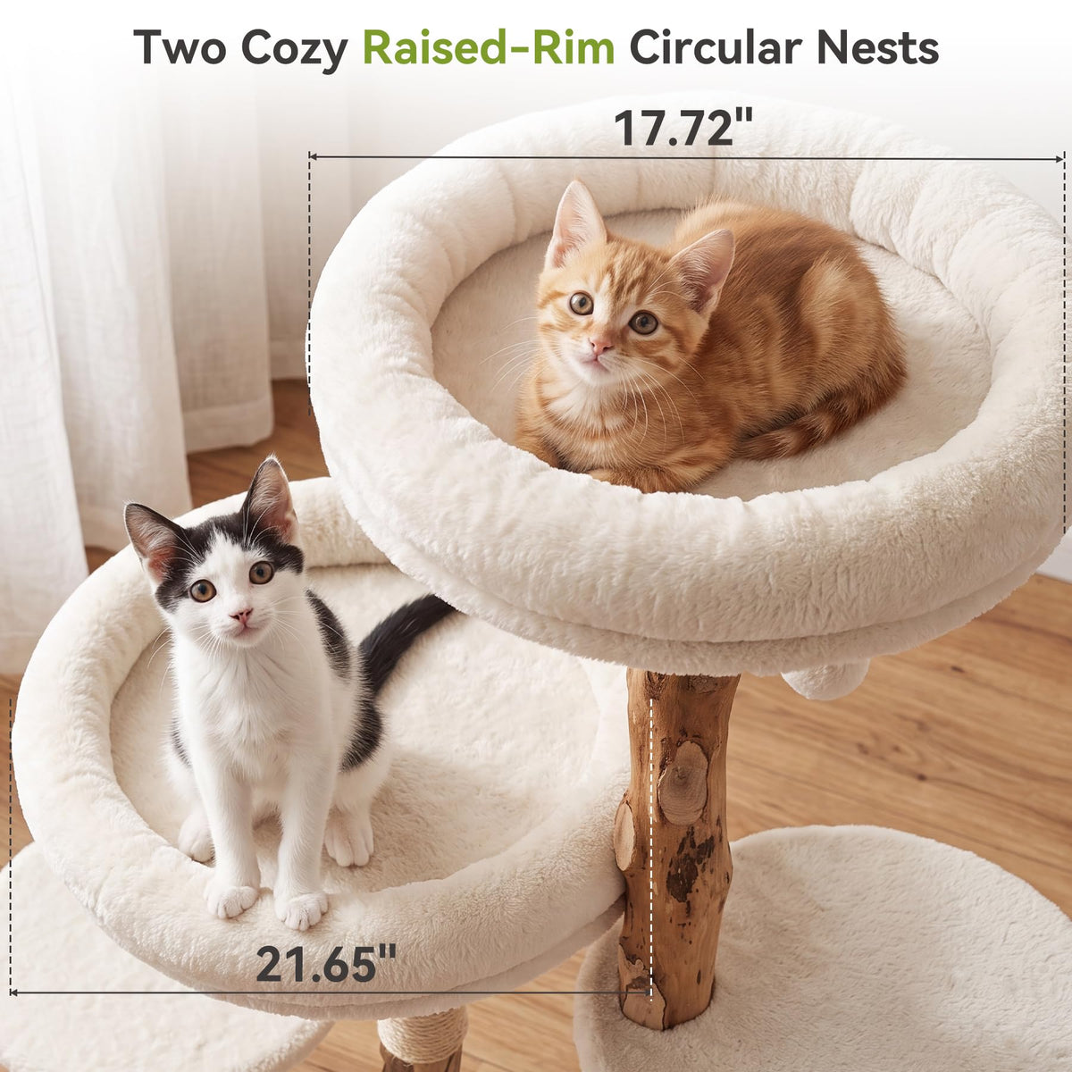 Cat Tree Tower with Scratching Post T947942