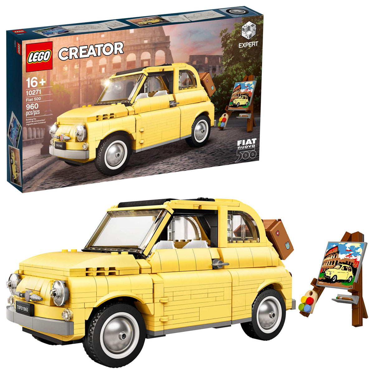 Toy Car Building Set (960 Pieces) T555614
