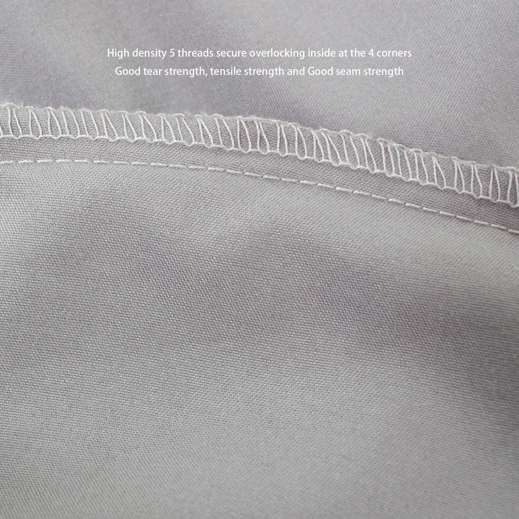 3-Pack Fitted Crib Sheets Set, 9" Deep Microfiber, Navy Blue Charcoal Gray M6234