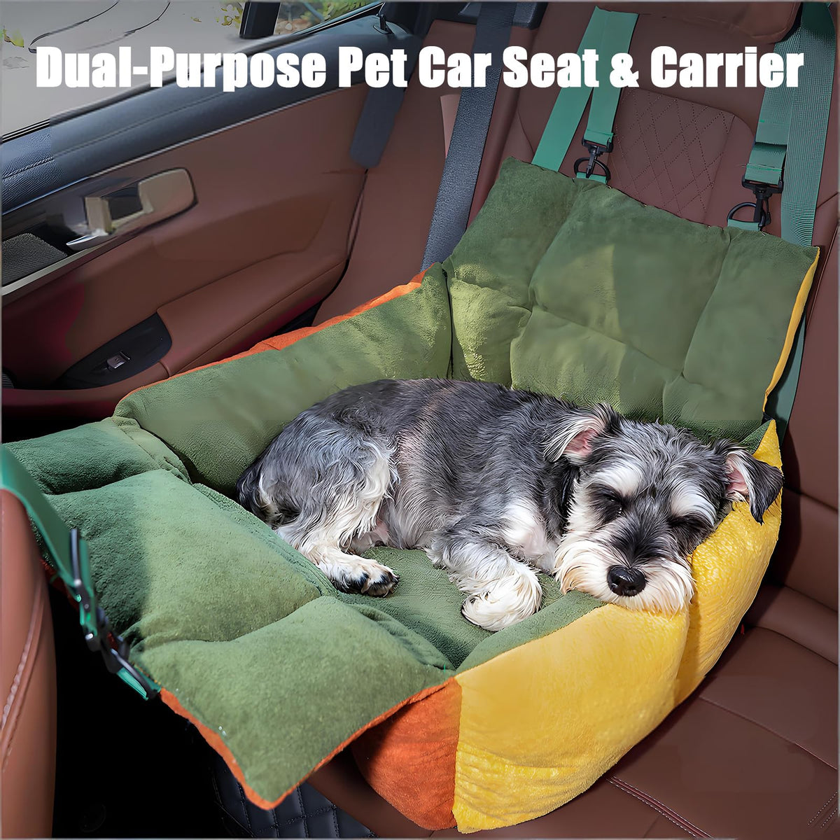2-in-1 Dog Car Seat for Small Dogs X12037