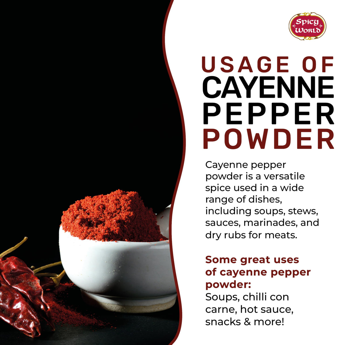 Cayenne Pepper Powder 10 Pound Bulk Bag D60129