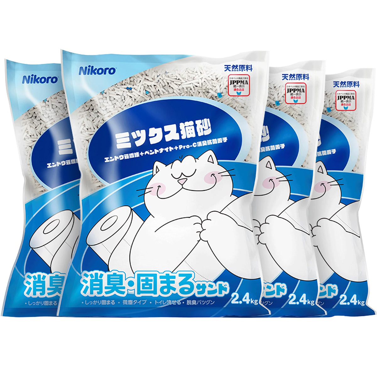 Tofu Cat Litter Strong Clumping 21lbs U4353