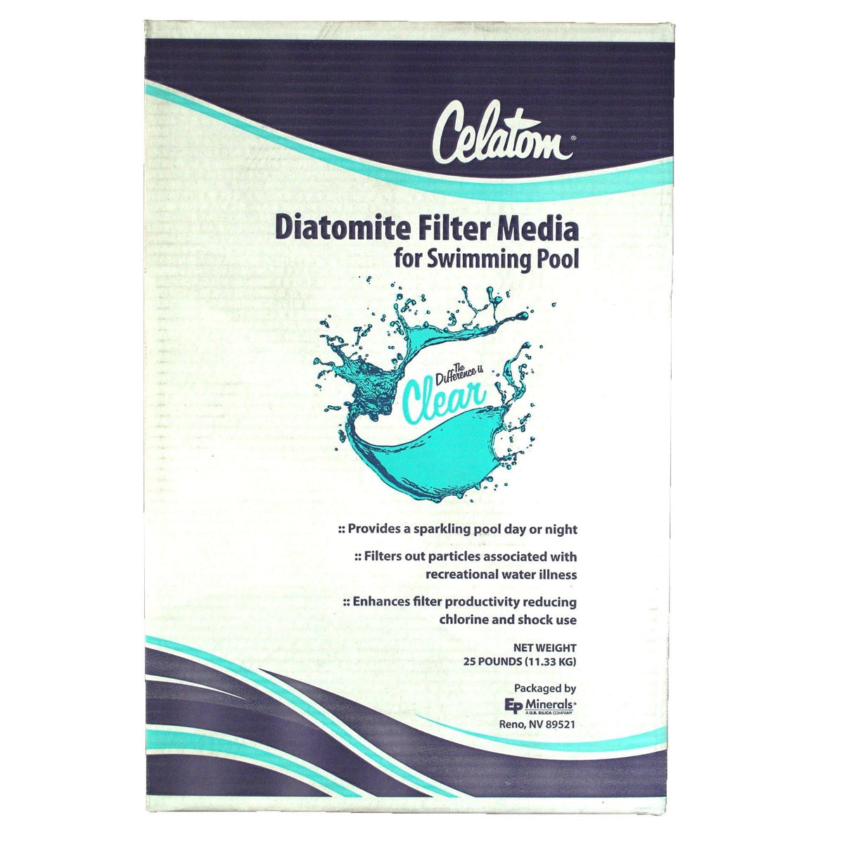 Diatomaceous Earth Pool Filter Aid 25 Pounds L541