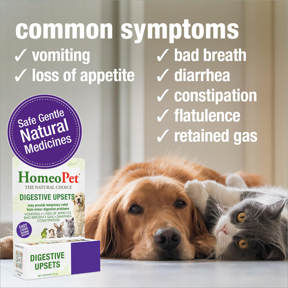 15 Milliliters Digestive Upsets for Dogs, Cats, and Small Pets Q743876