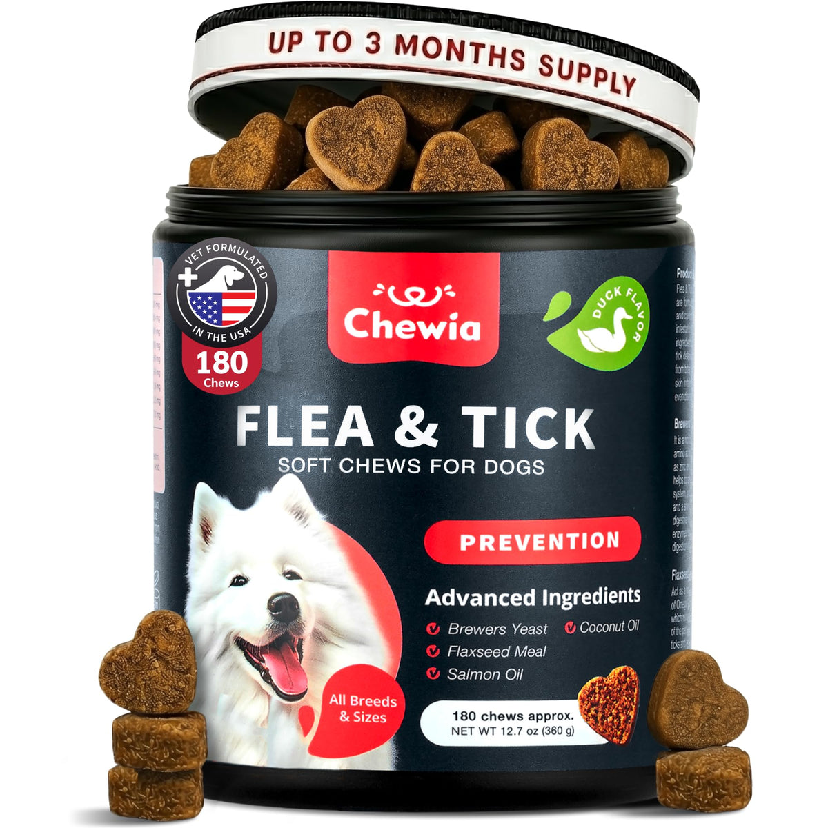Dog Flea & Tick Chews Z7886