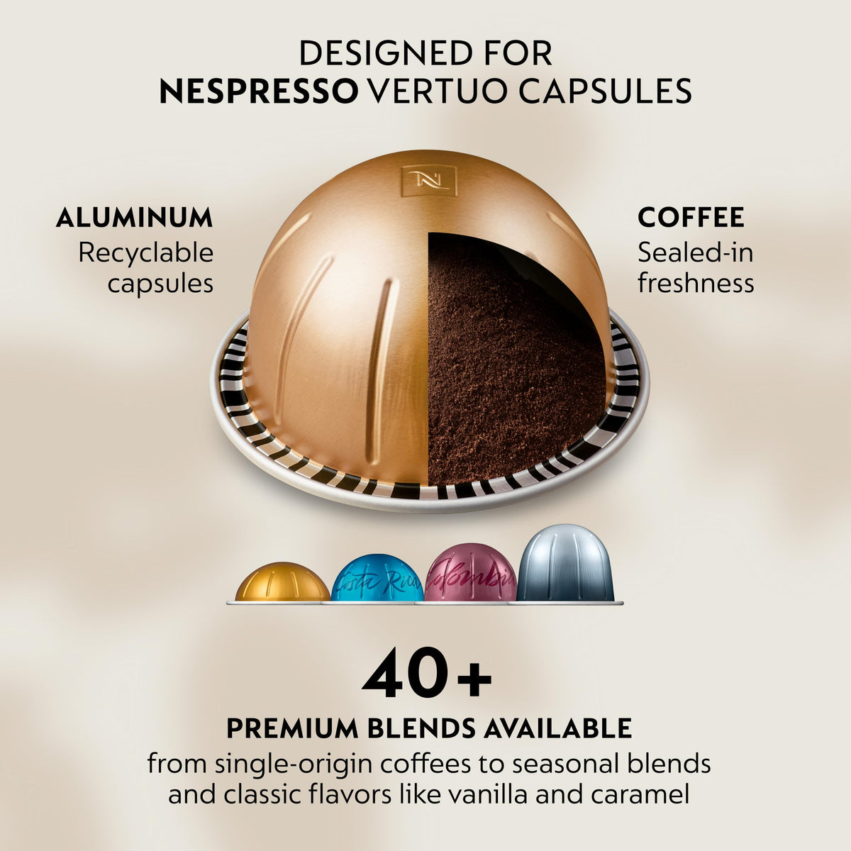 Grey Coffee & Espresso Maker E56755