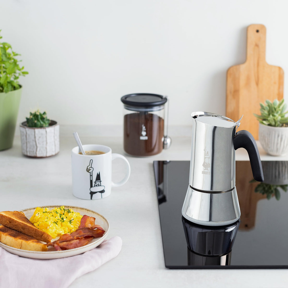 Stainless Steel Stovetop Coffee Maker 6 Cups K97477