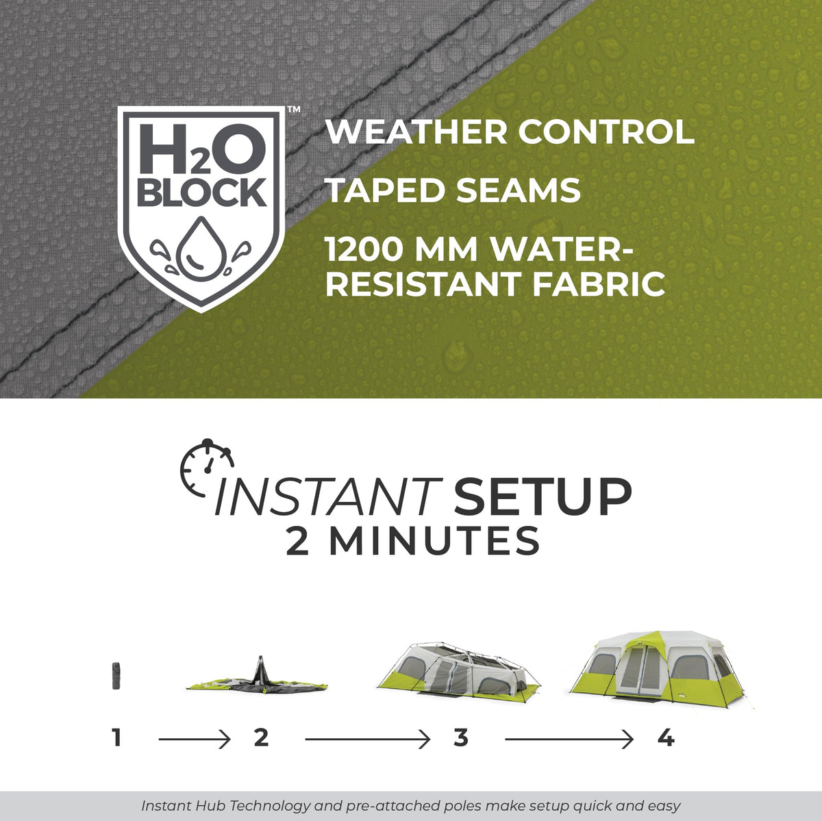 Instant Cabin Tents L408