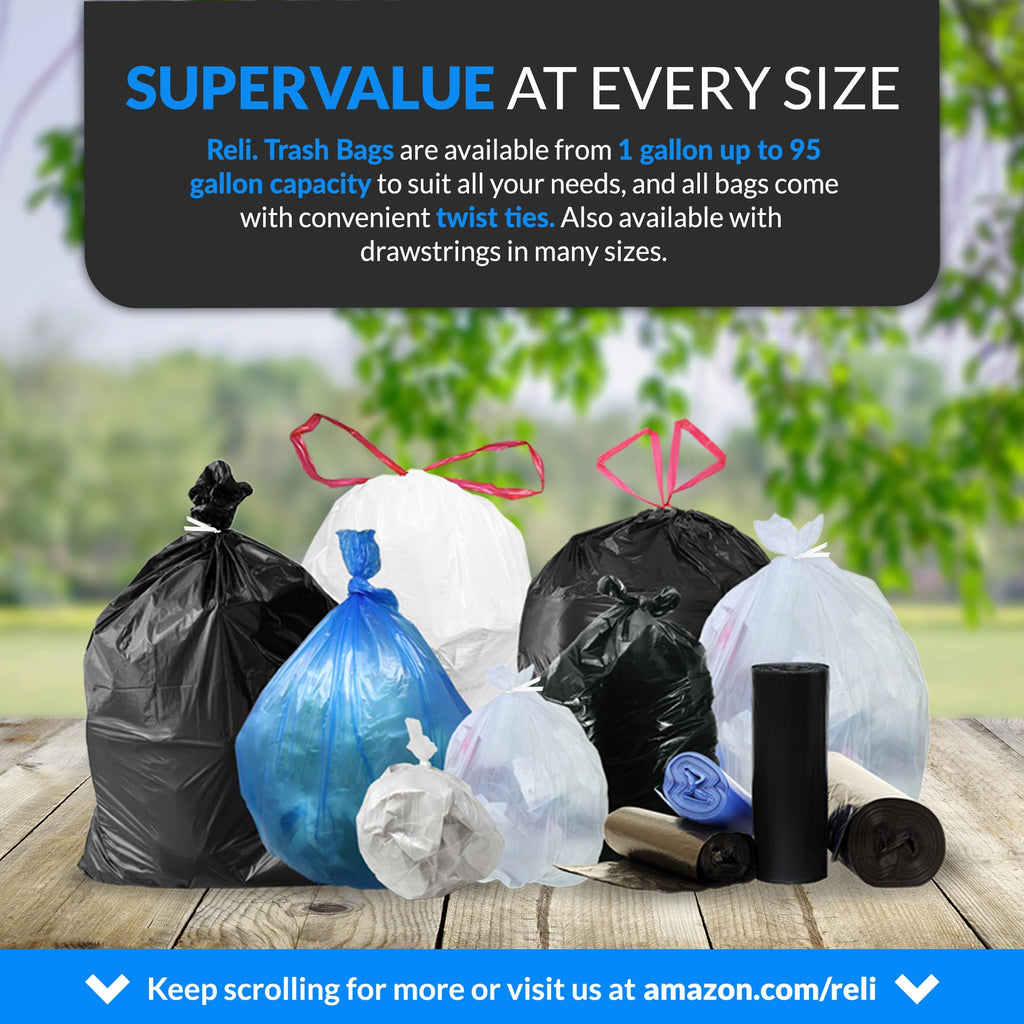 40 to 45 Gallon Heavy Duty Trash Bags A24648