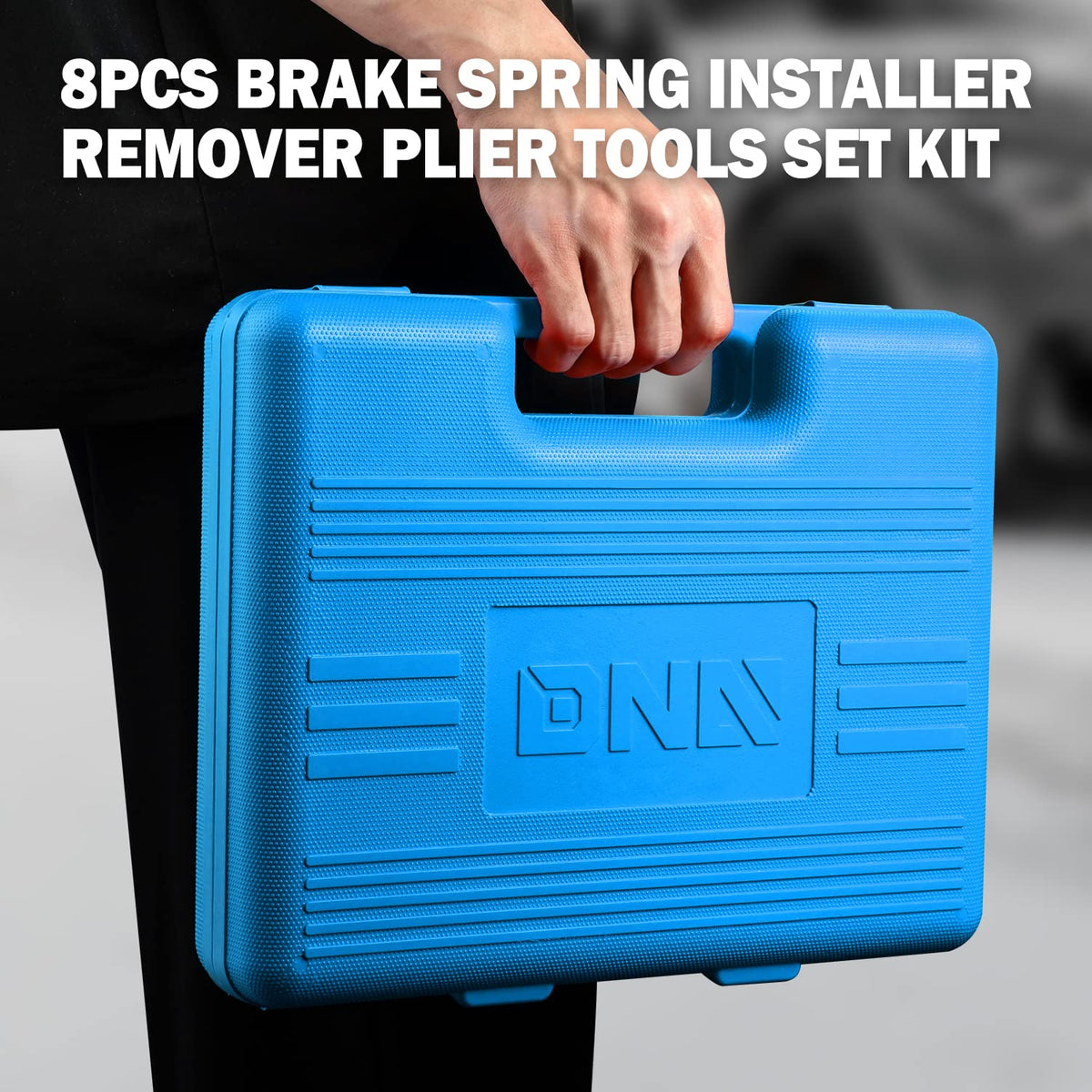 8 Pcs Brake Service Kit with Carrying Case P677204