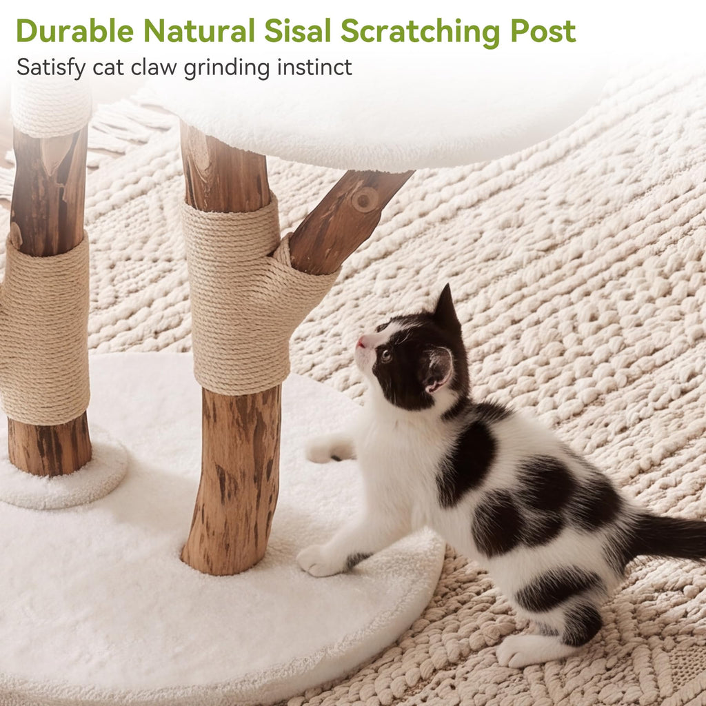 Cat Tree Tower with Scratching Post T947942