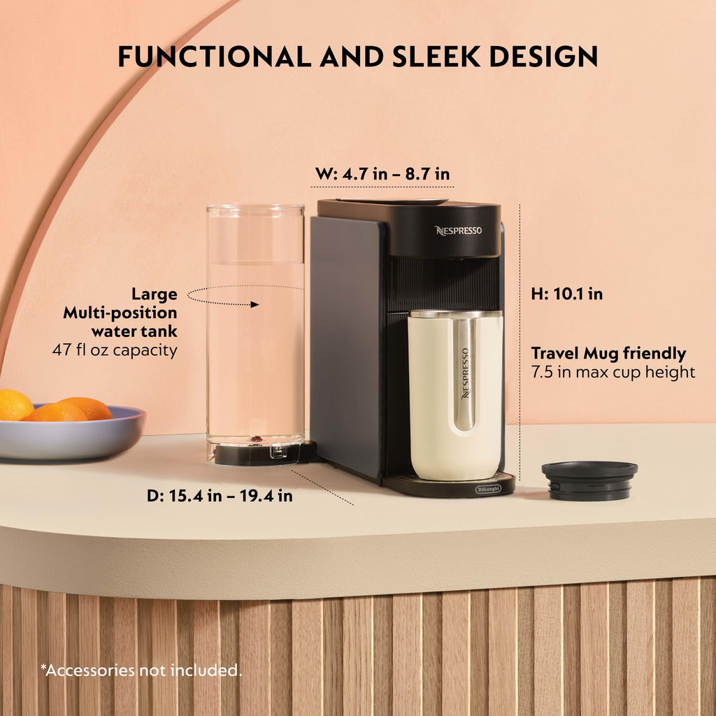 Grey Coffee & Espresso Maker E56755