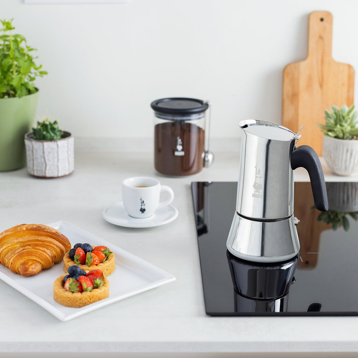 Stainless Steel Stovetop Coffee Maker 6 Cups K97477