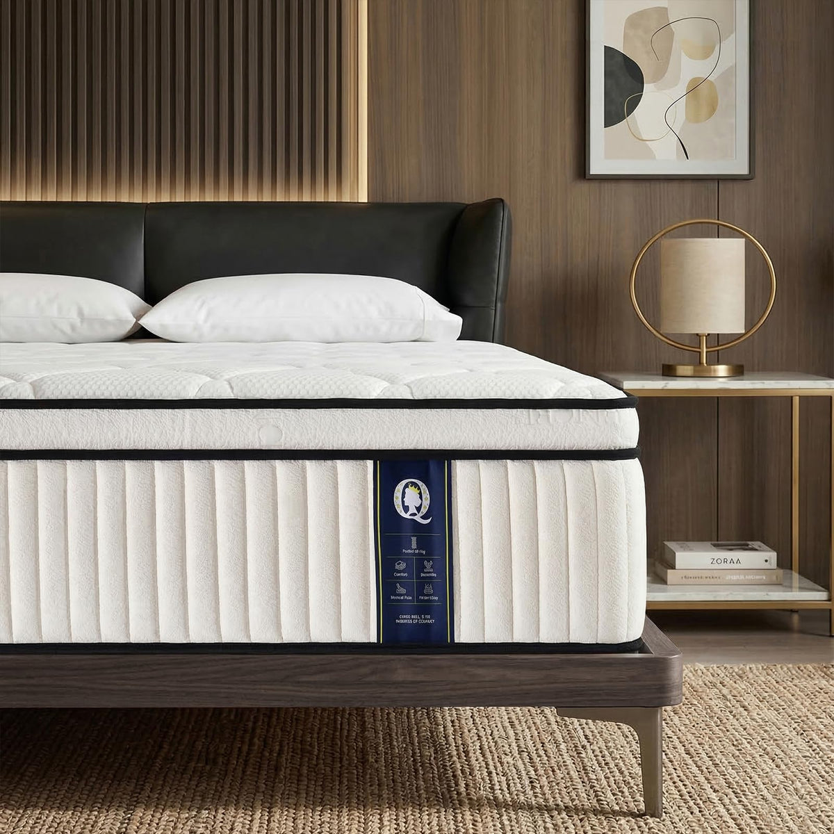 12 Inch Medium Firm Hybrid Mattress N638934